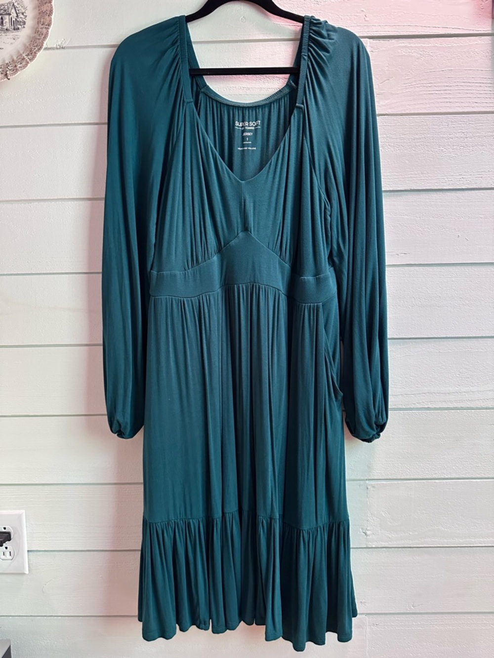 torrid Mini Super Soft Tiered Skater Dress Color: Botanical Garden